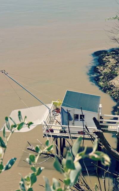 Carrelet in Meschers sur Gironde - ©P.Migaud / FDHPA17