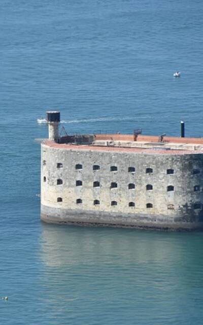 Fort Boyard vanuit de lucht