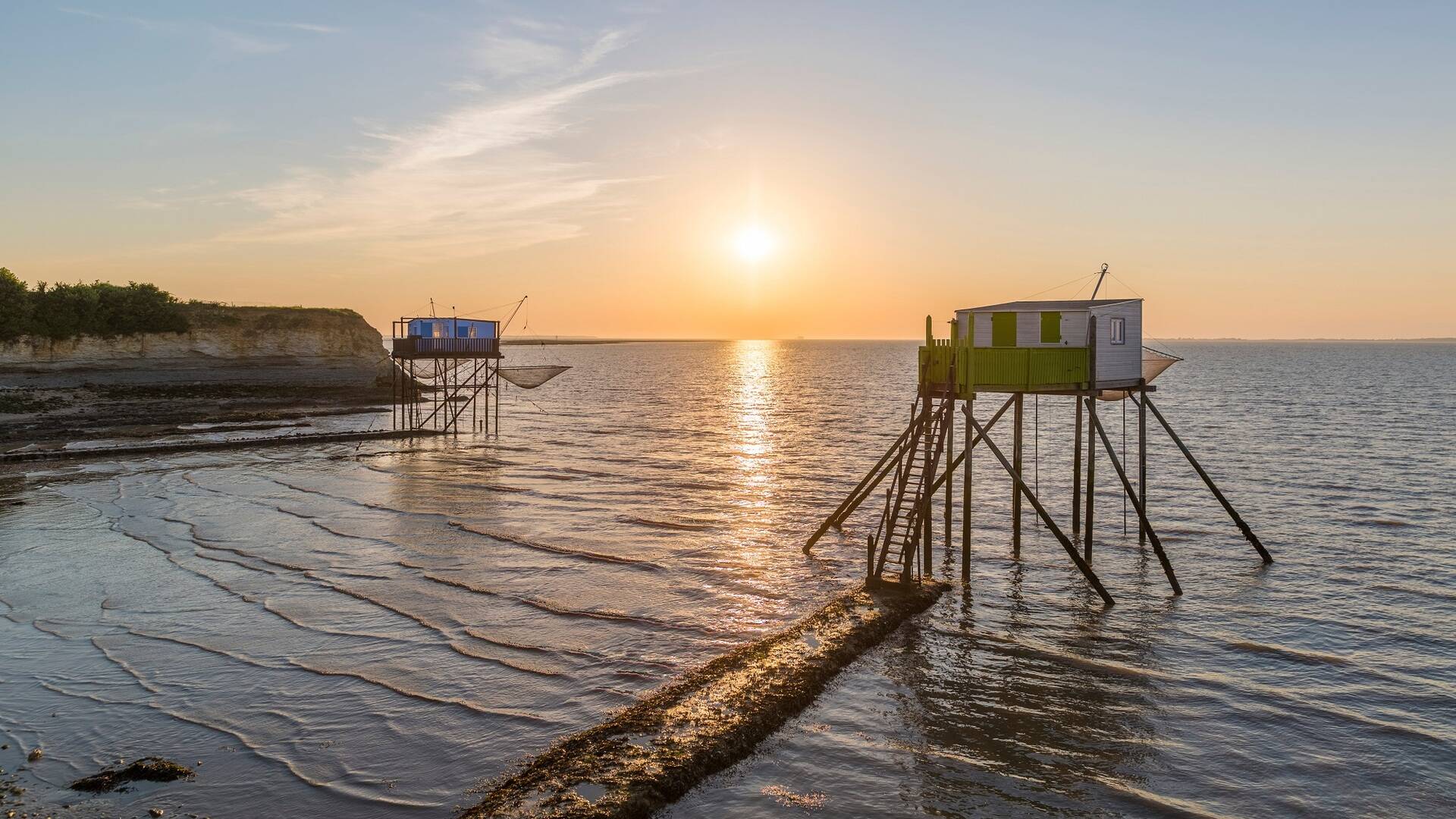 Coucher de soleil sur l'île Madame - ©Shutterstock